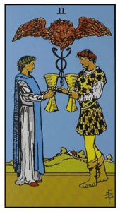 Two of Cups - Rider Waite