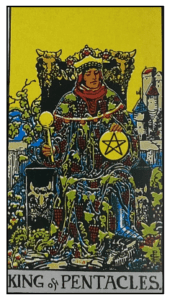 The King of Pentacles - Rider Waite